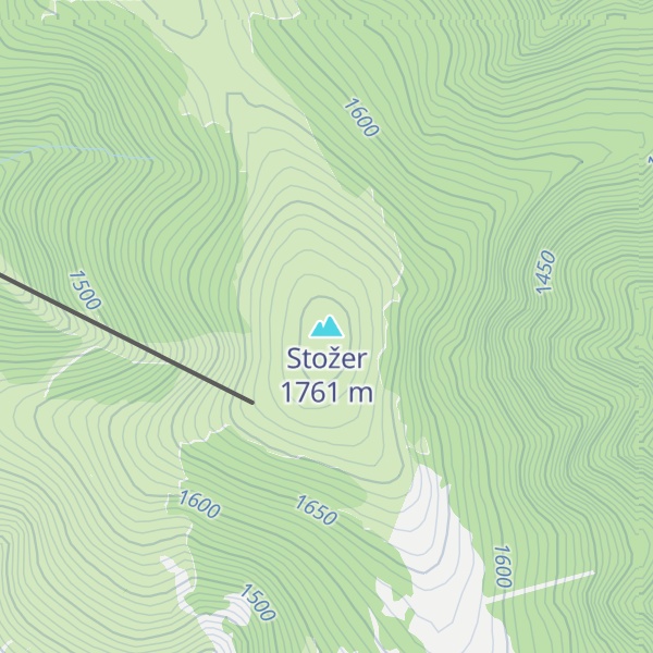 Map of Stožer