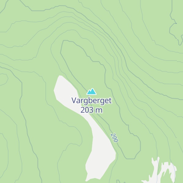 Map of Vargberget