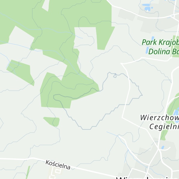 Map of Wiatraczne Wzgórze