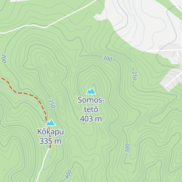 Map of Somos-tető