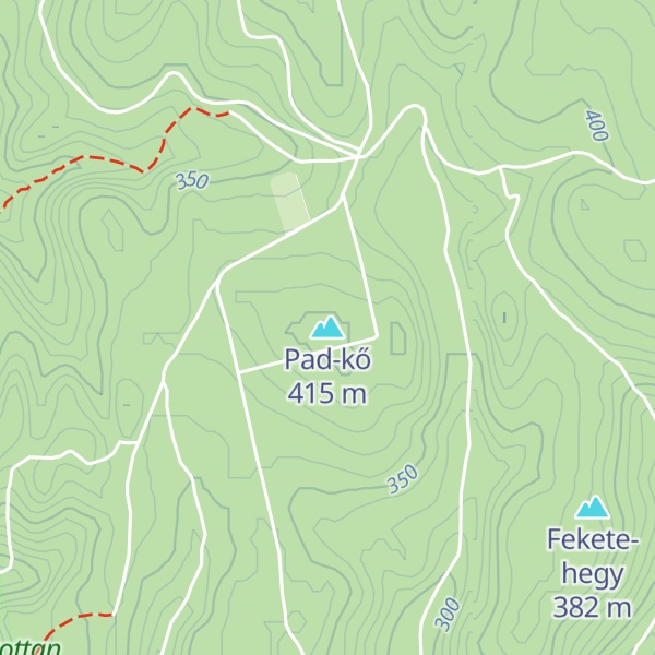 Map of Pad-kő