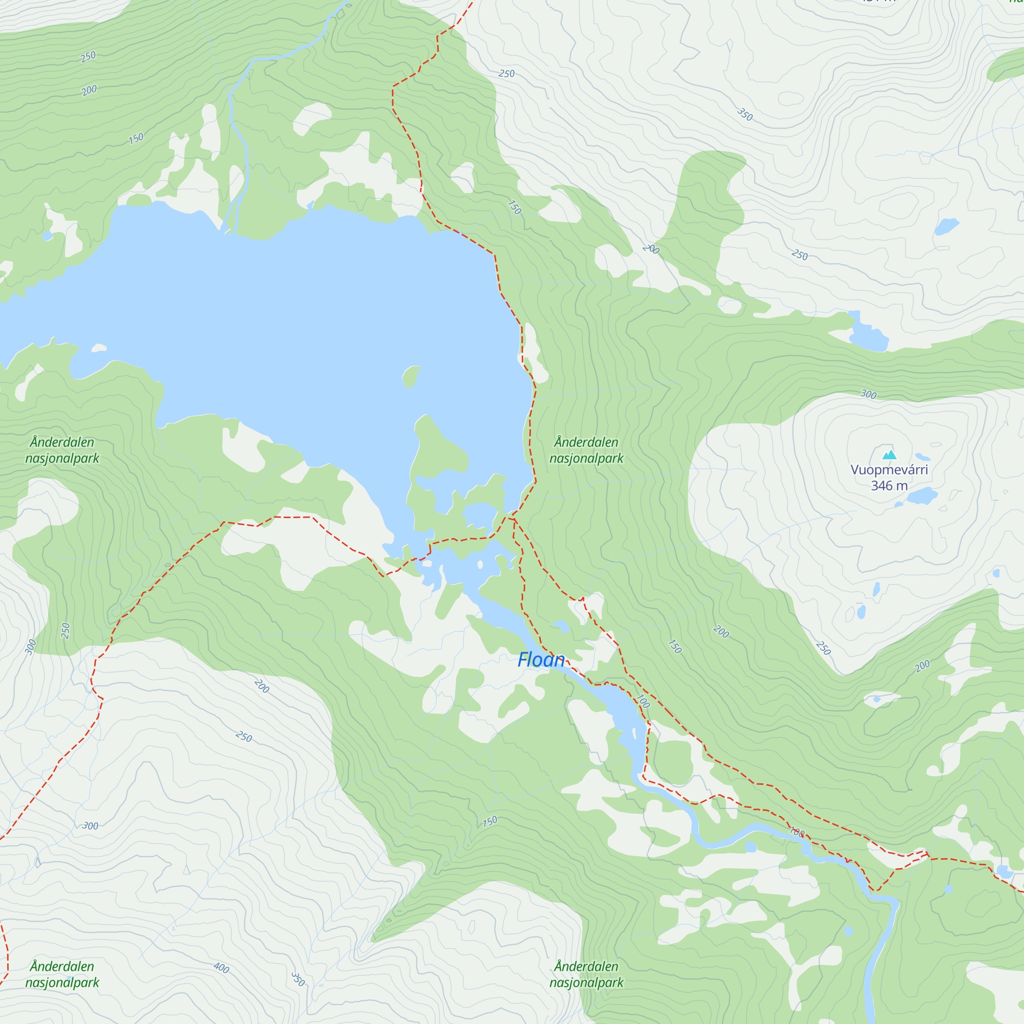 Ånderbu map