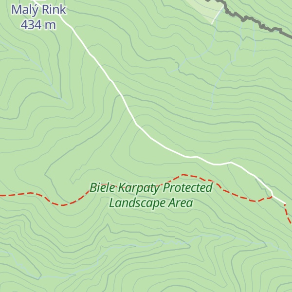 Map of Hrubý Rink