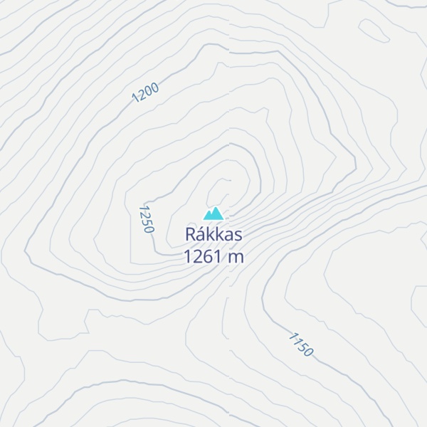 Map of Rákkas