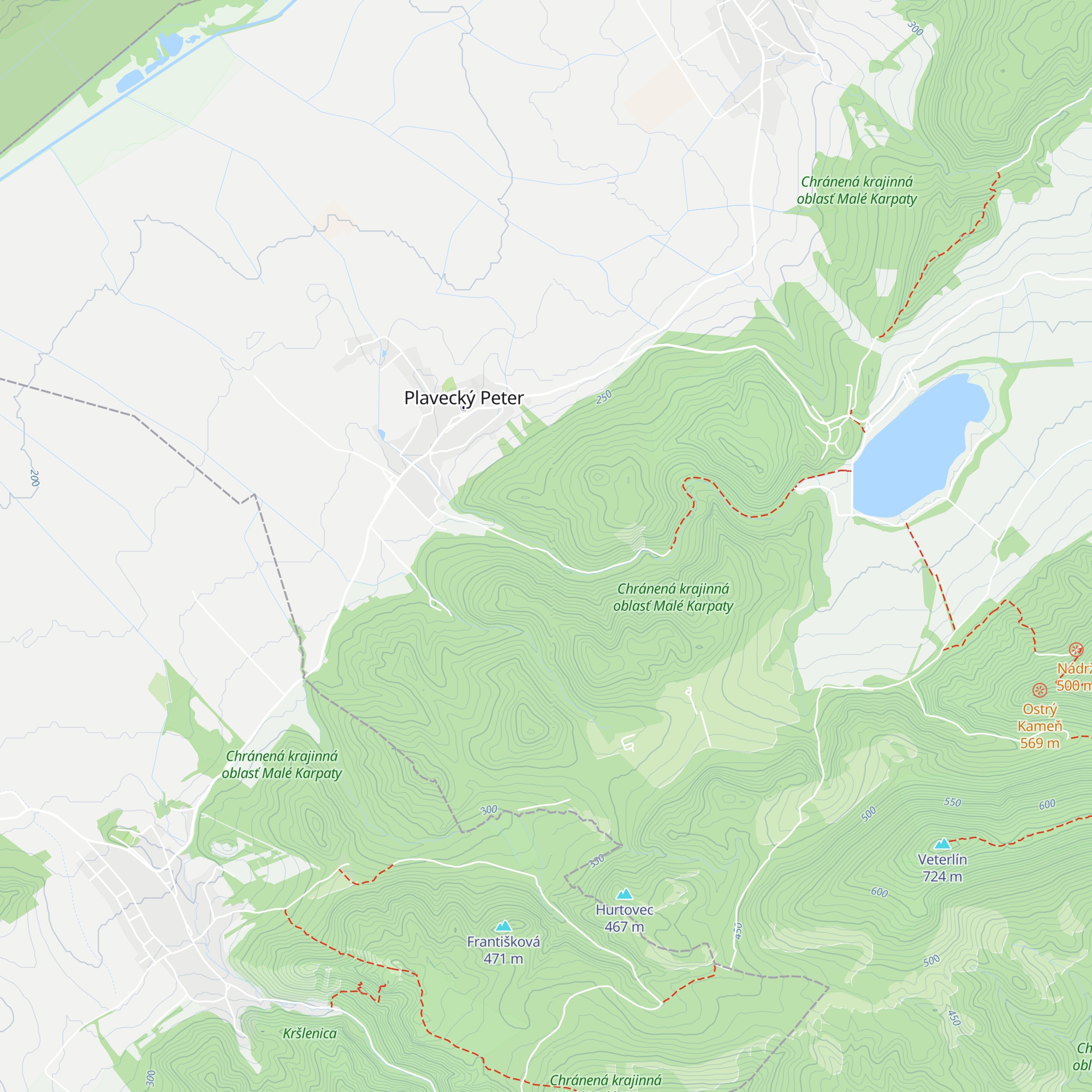 Kaplnka Panny Márie Lurdskej map