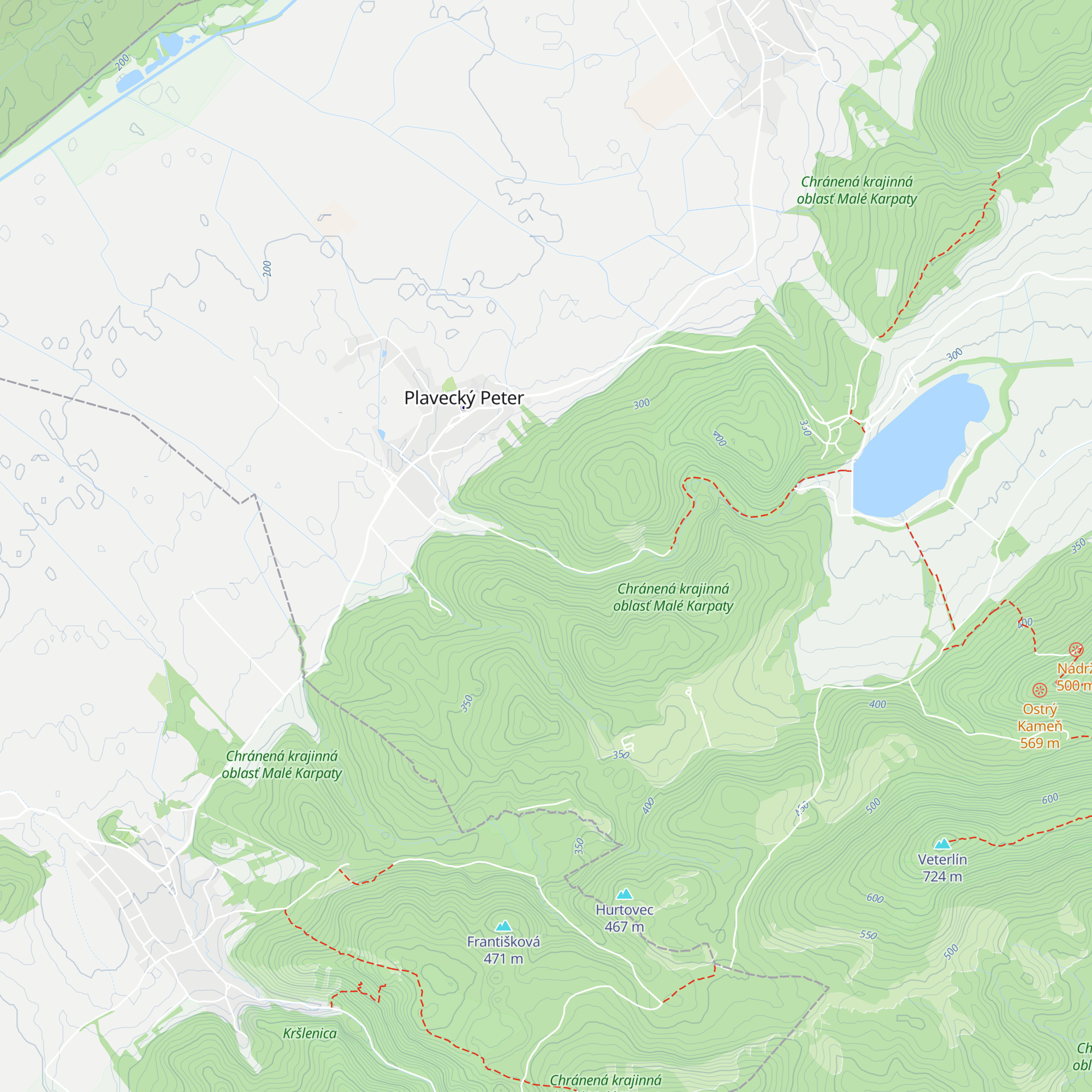 Kaplnka Panny Márie Lurdskej map