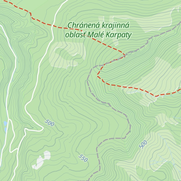 Map of Polámané