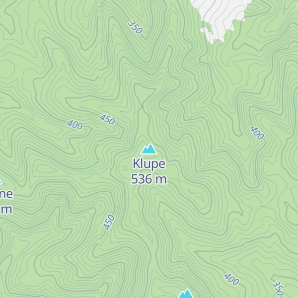 Map of Klupe