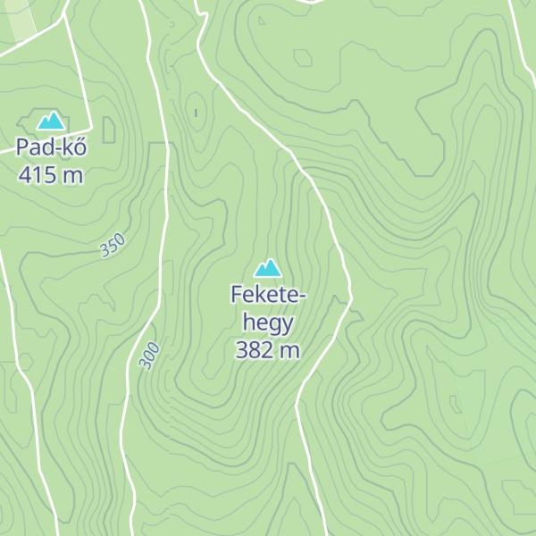 Map of Fekete-hegy
