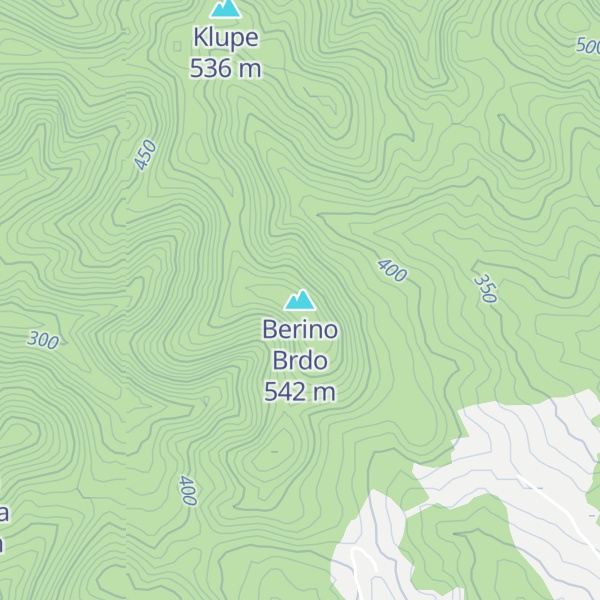Map of Berino Brdo