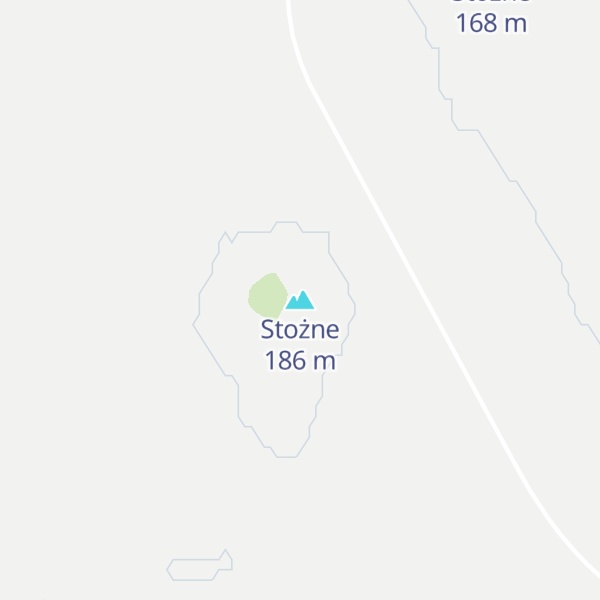 Map of Stożne