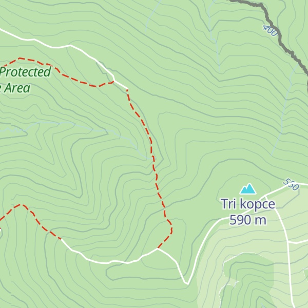 Map of Kamenná búda