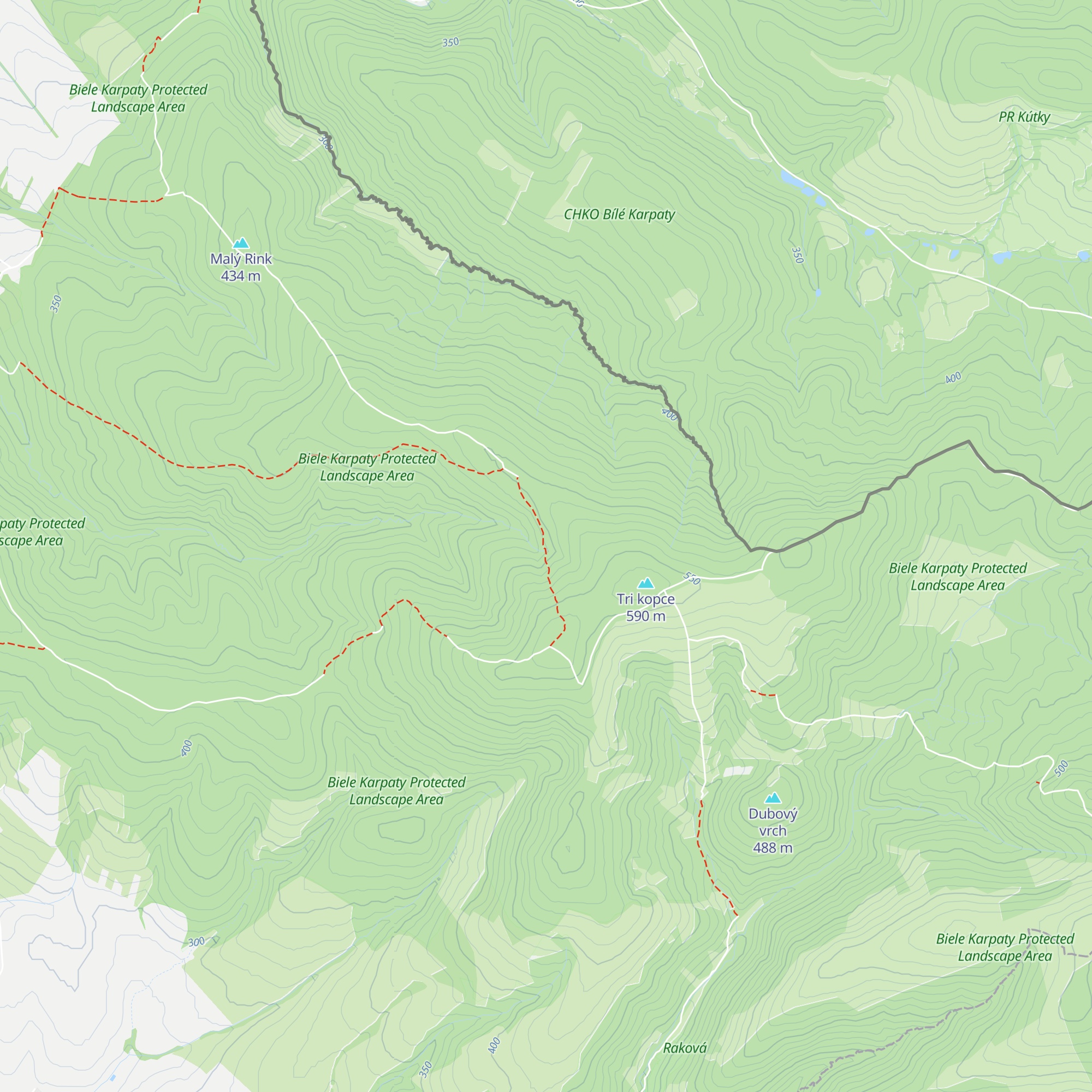 Kamenná búda map