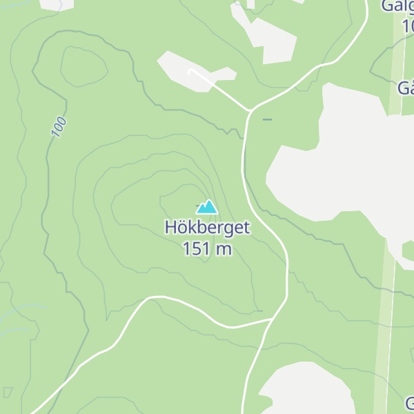 Map of Hökberget