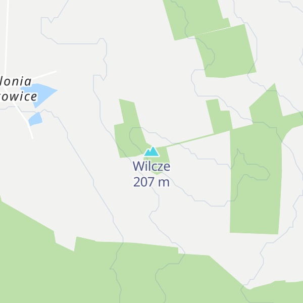 Map of Wilcze