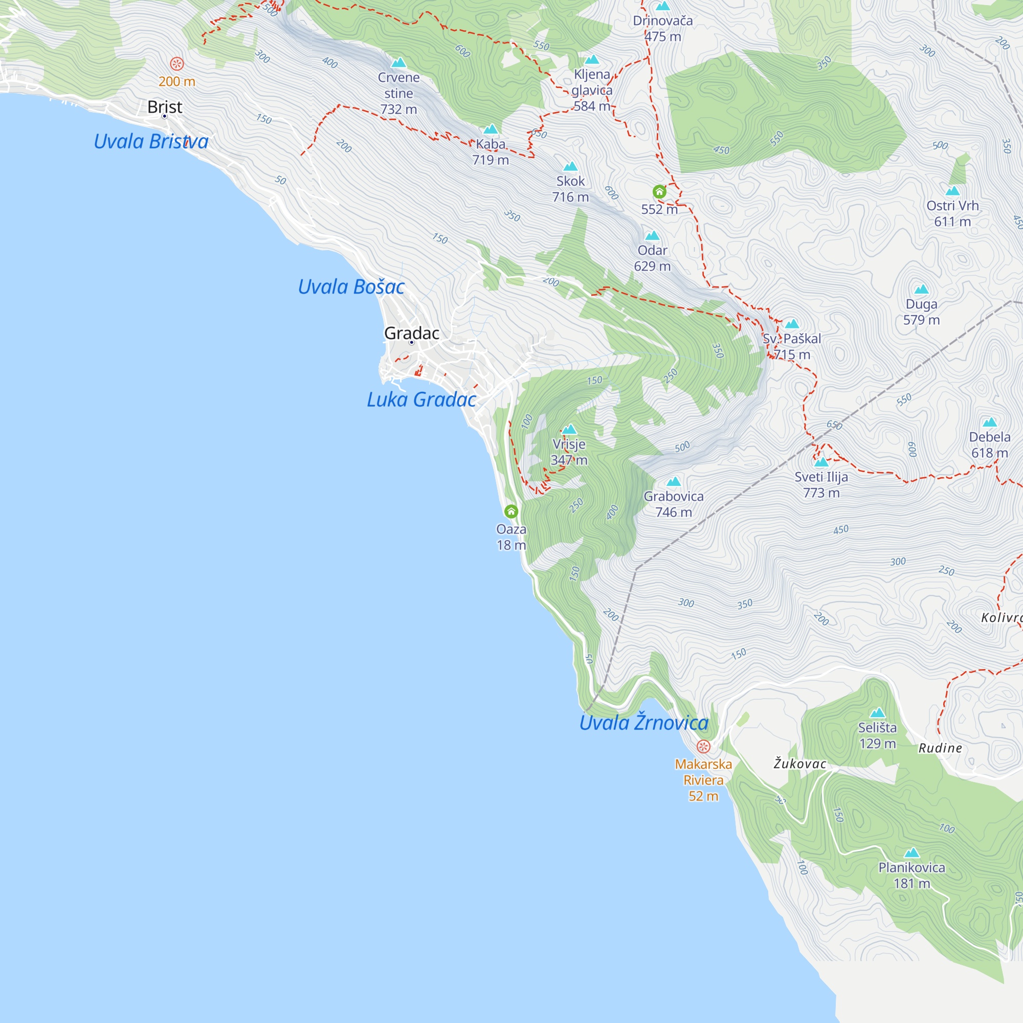 Oaza map