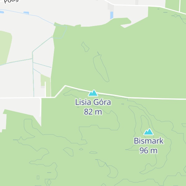 Map of Lisia Góra