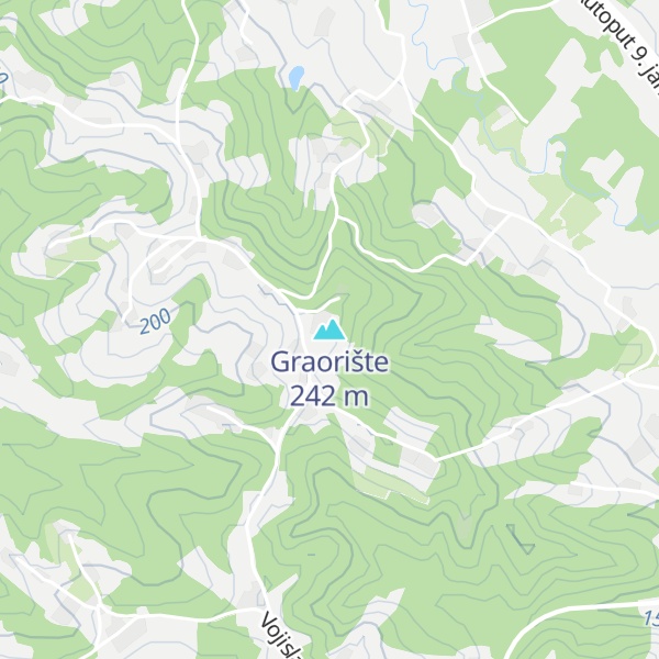 Map of Graorište