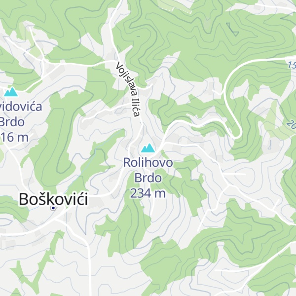 Map of Rolihovo Brdo
