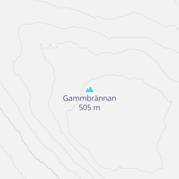 Map of Gammbrännan