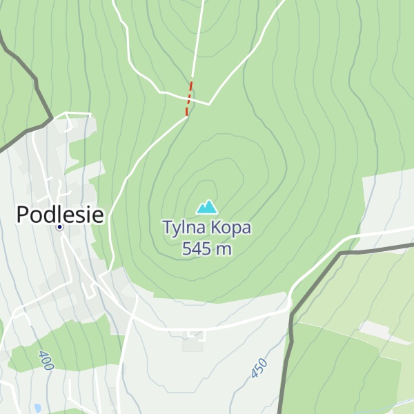 Map of Tylna Kopa