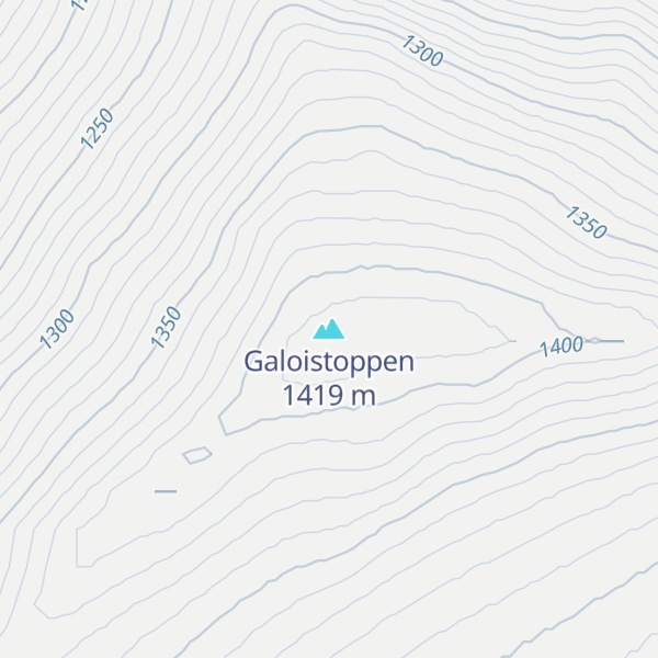 Map of Galoistoppen