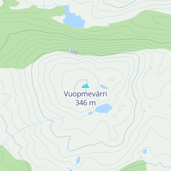 Map of Vuopmevárri