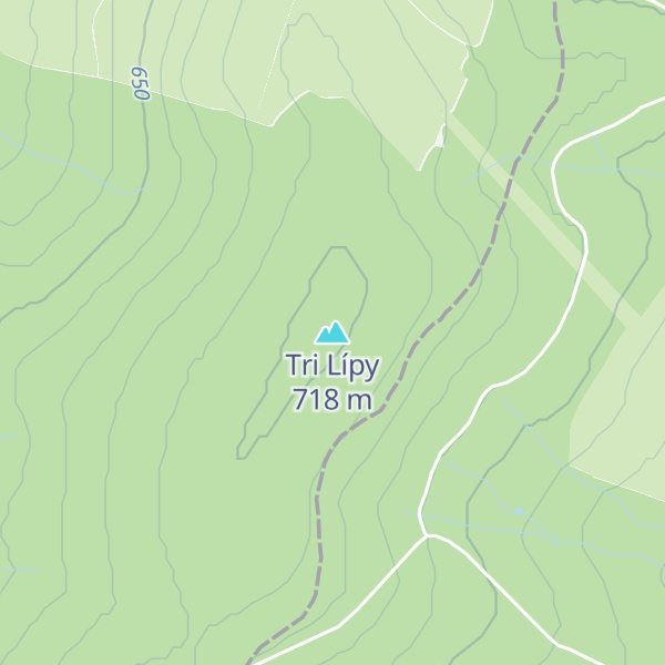Map of Tri Lípy