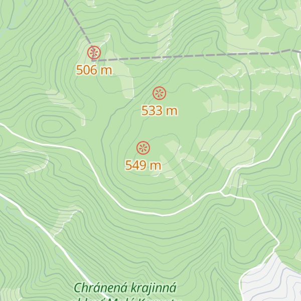 Map of Klokočina