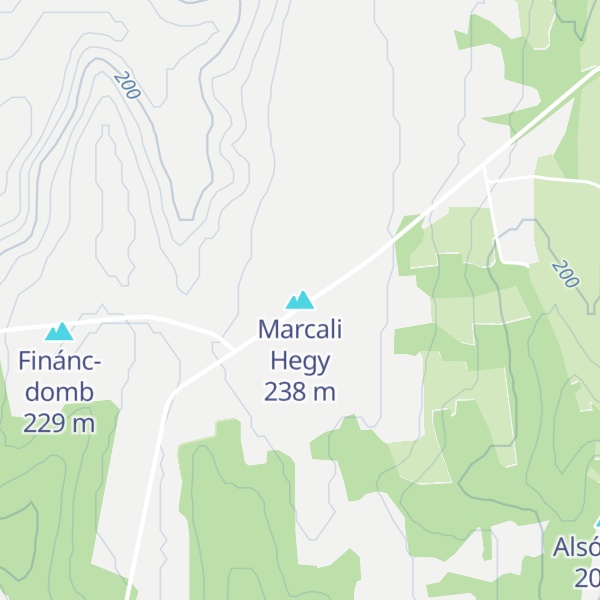 Map of Marcali Hegy