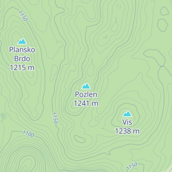 Map of Pozlen