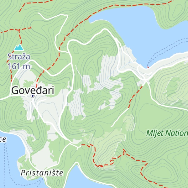 Map of Brakova glavica