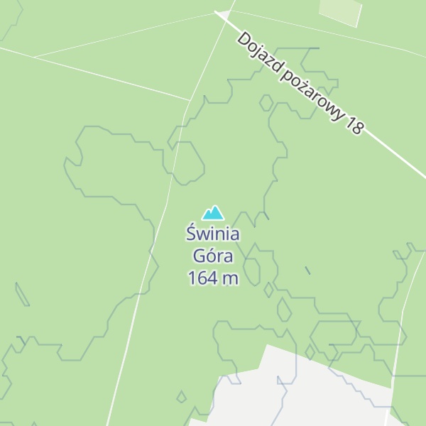 Map of Świnia Góra