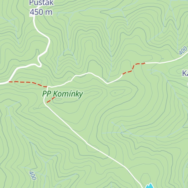 Map of Zadní kopec