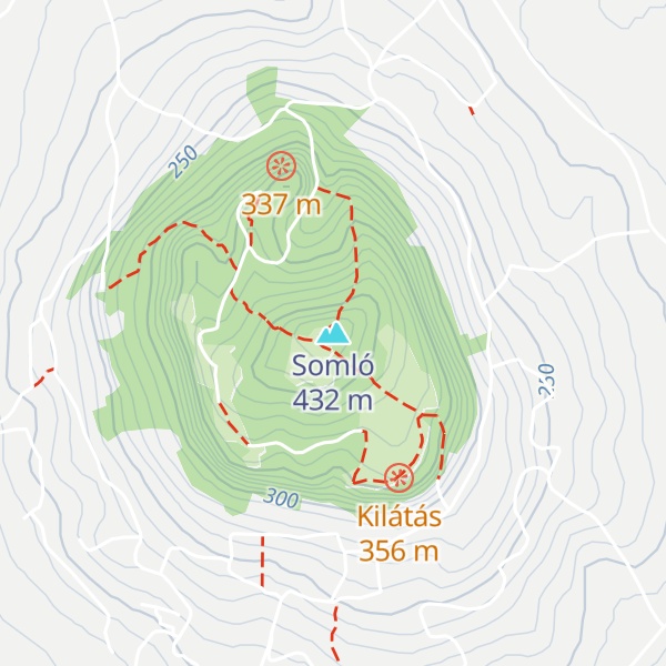 Map of Somló