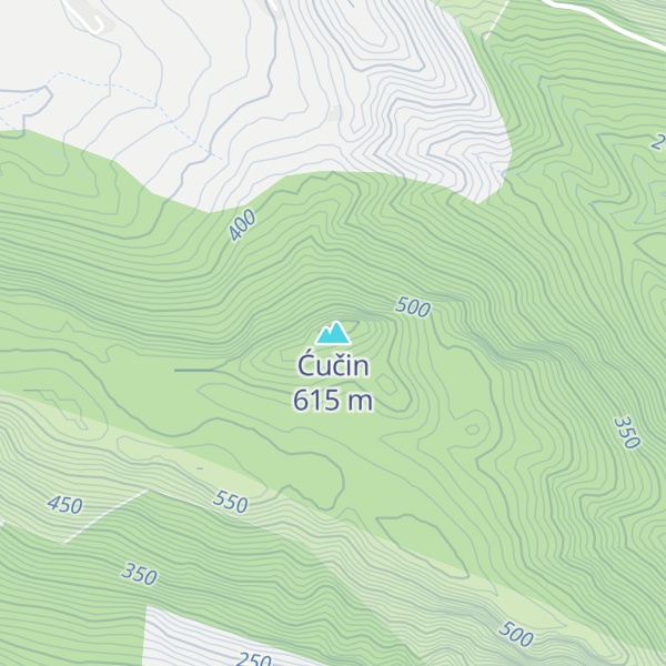 Map of Ćučin