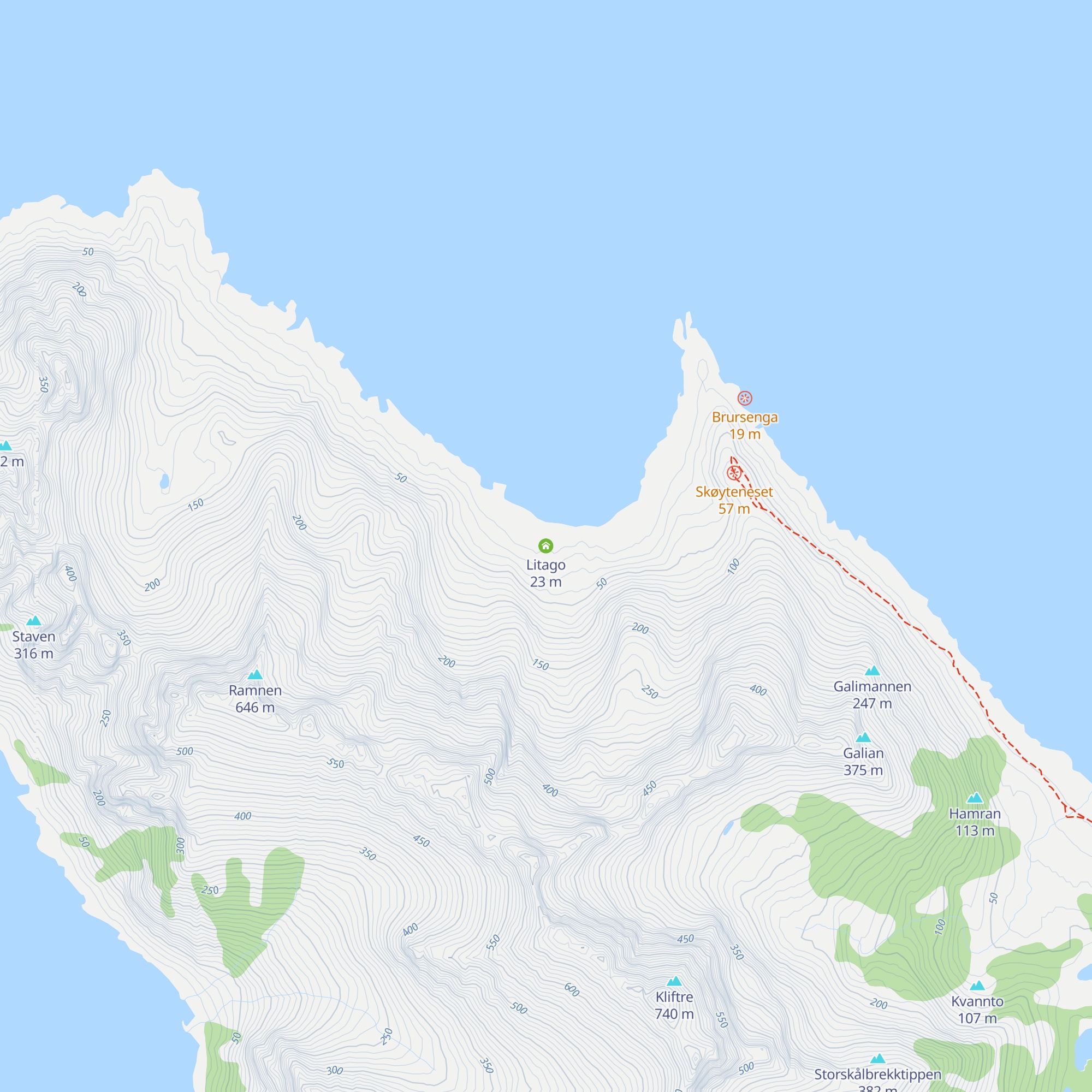 Litago map