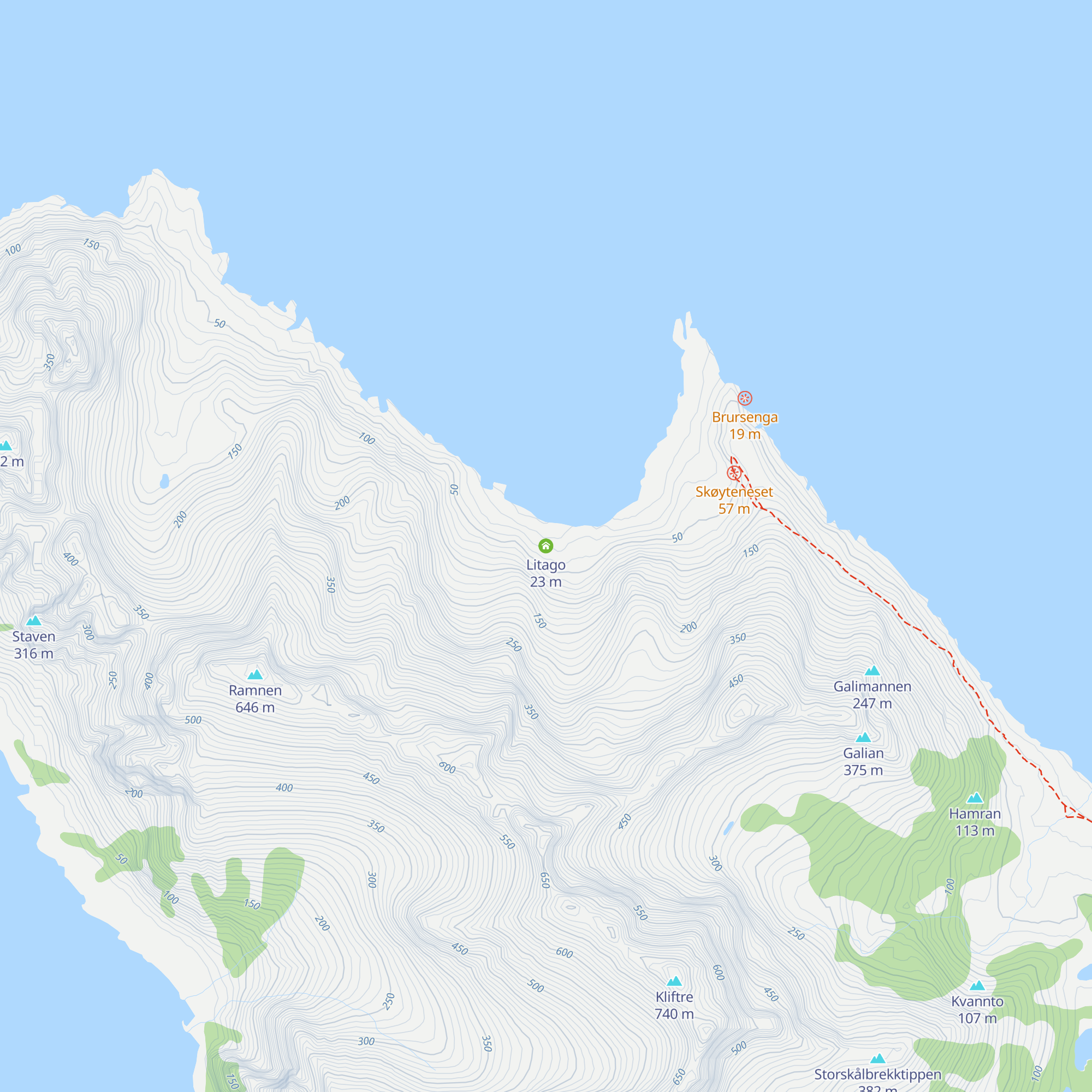 Litago map