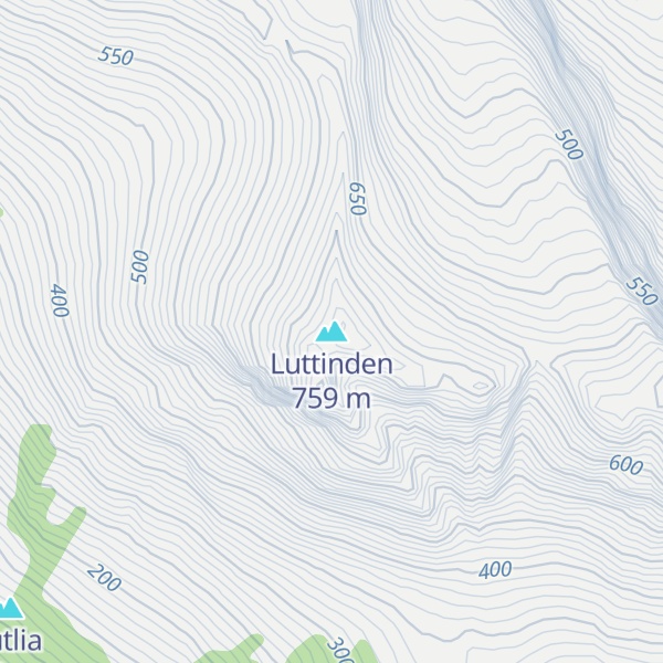 Map of Luttinden