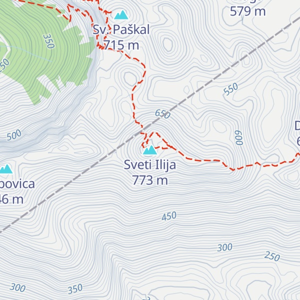 Map of Sveti Ilija