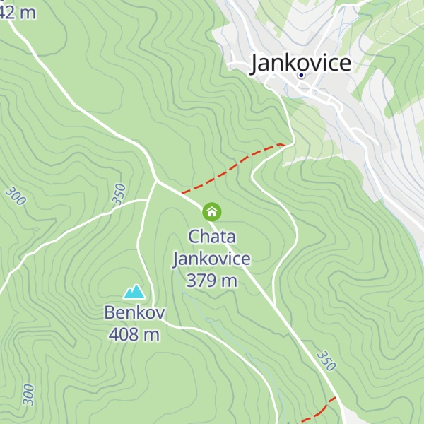Map of Chata Jankovice