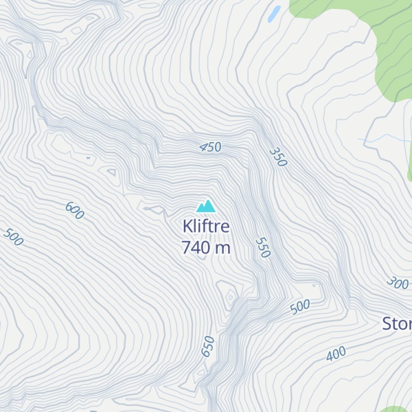Map of Kliftre