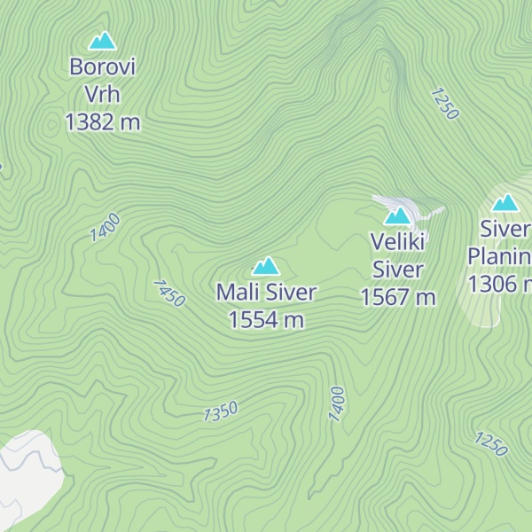 Map of Mali Siver