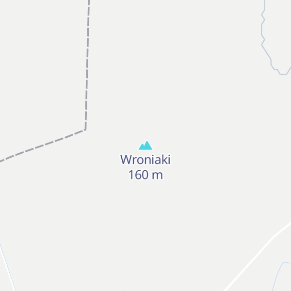Map of Wroniaki