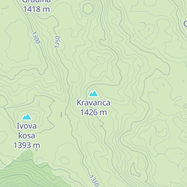 Map of Kravarica
