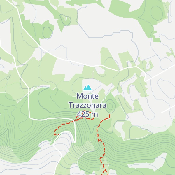 Map of Monte Trazzonara
