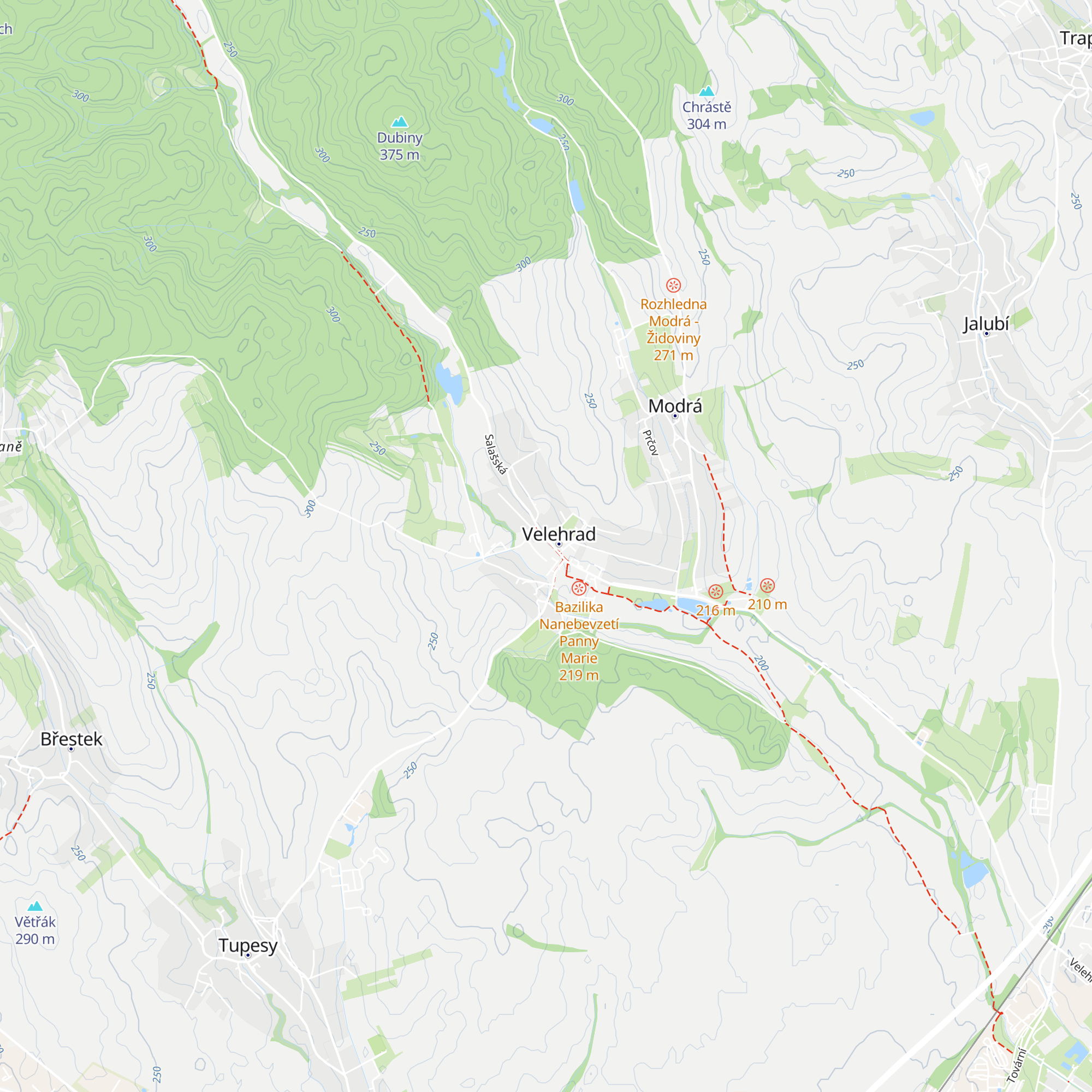 Turistické centrum map