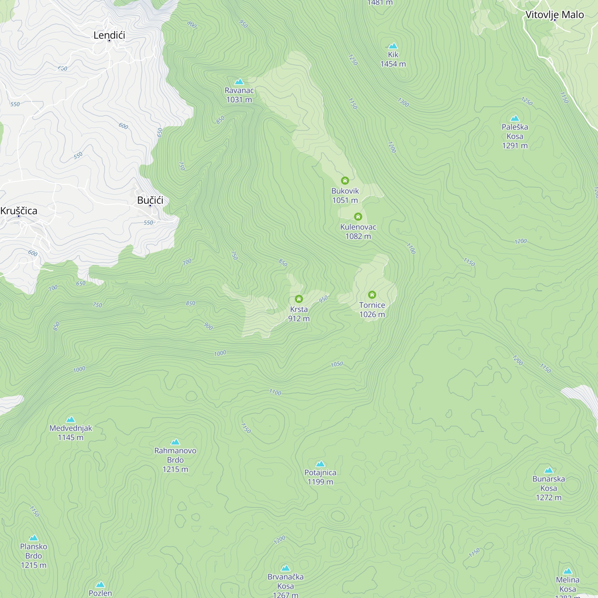 Krsta map