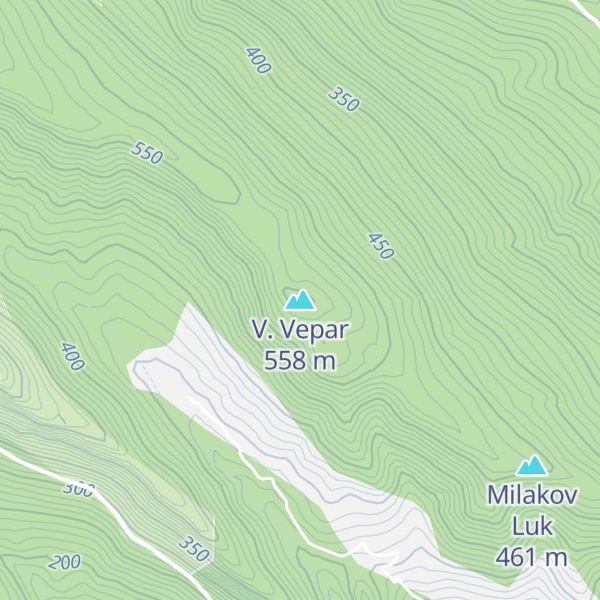Map of V. Vepar