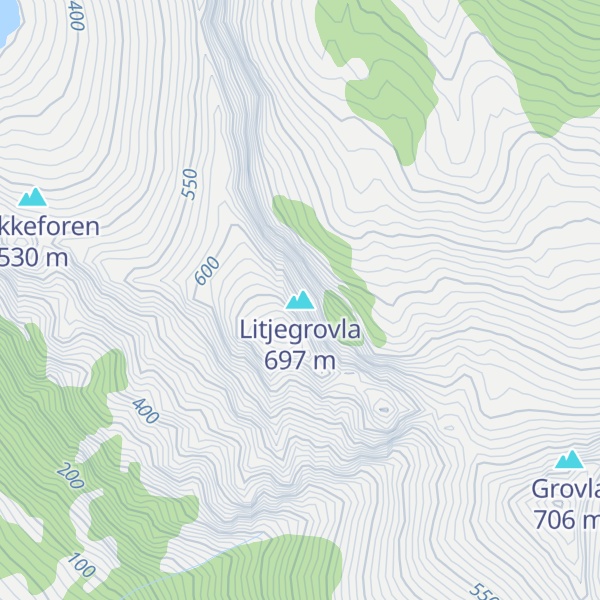 Map of Litjegrovla